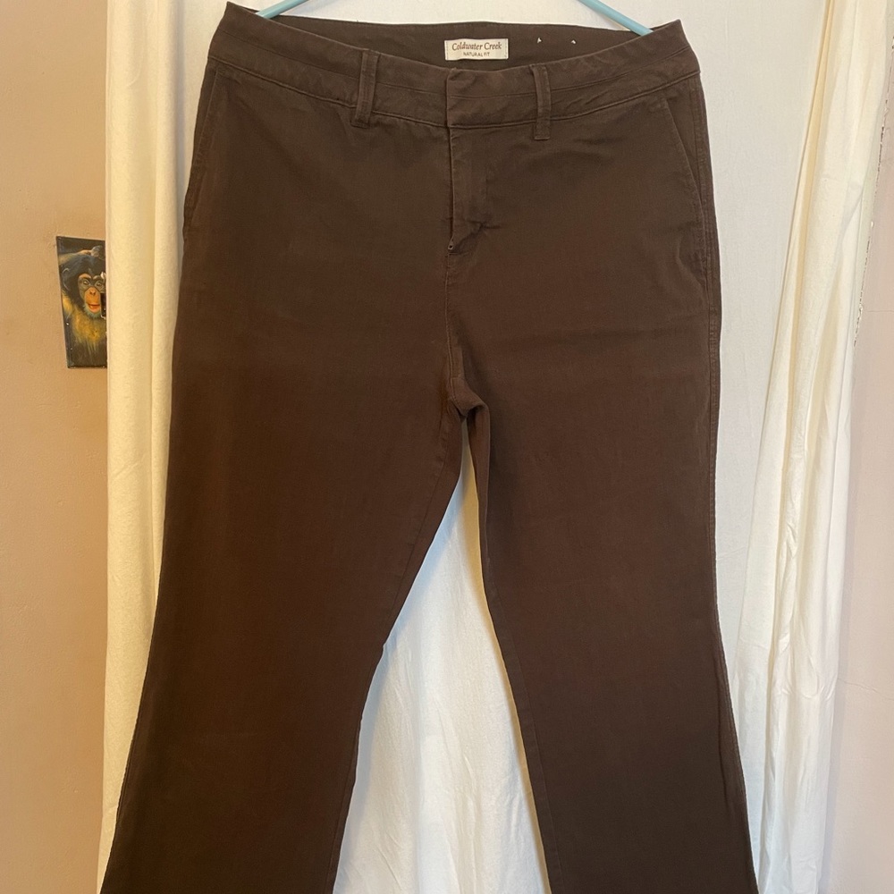 Brown Coldwater Creeek jeans